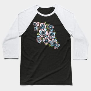 Trans Roses Baseball T-Shirt